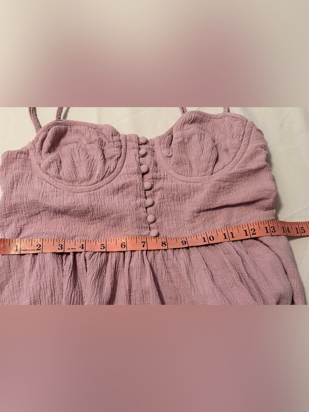 Astr The Label Ferreira Sweetheart Midi Dress Sz M - Picture 6 of 7